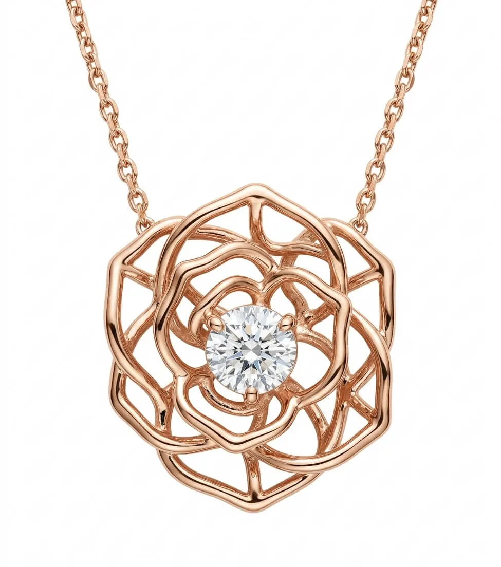 ピアジェ ローズ ネックレス